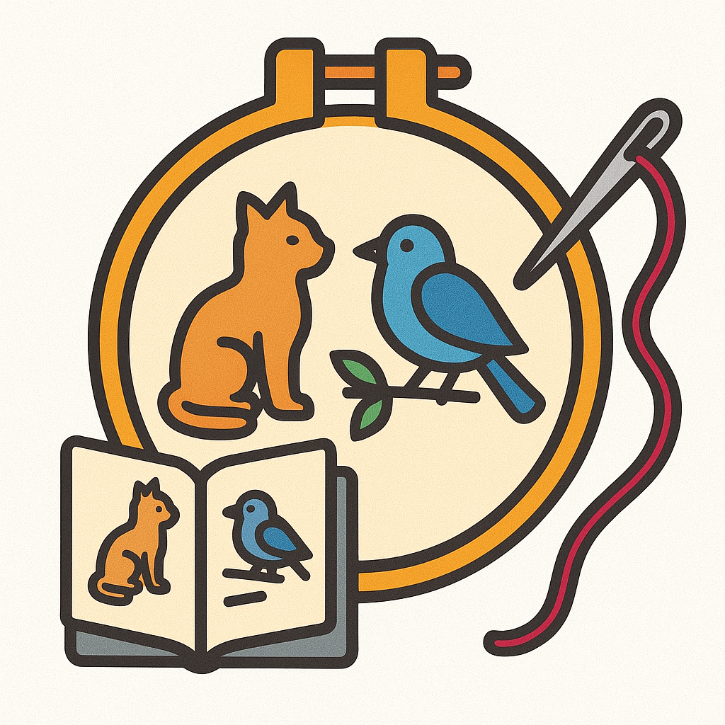 Animal & Bird Embroidery Design Notes