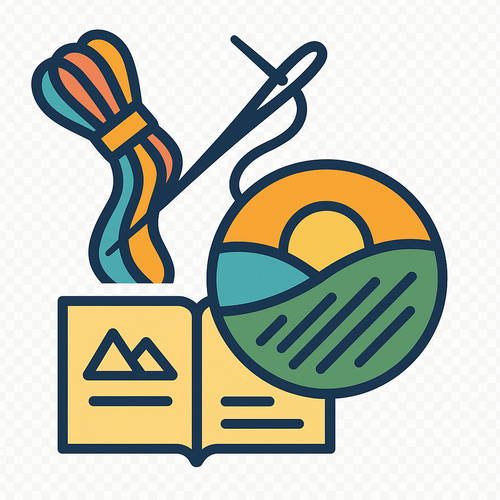 Landscape Thread Painting Guide