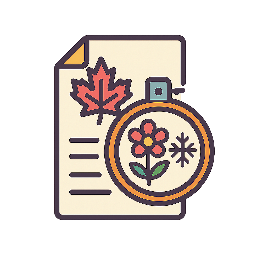 Seasonal Embroidery Design Notes