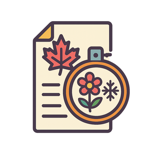 Seasonal Embroidery Design Notes